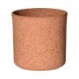 Übertopf ARAYA, Keramik, gesprenkelt, braun, 13cm, Ø13cm