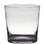 Übertopf aus Glas ALENA, transparent, 19cm, Ø19cm
