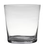 Übertopf aus Glas ALENA, transparent, 29cm, Ø29cm
