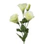 Kunstzweig Lisianthus VORHEN, hellgrün, 55cm