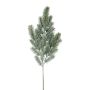 Dekozweig Blautanne SLOVAN, gefroren, weiß-grün, 65cm