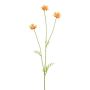 Dekozweig Schmuckkörbchen ZALVON, orange, 60cm