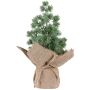 Dekobaum Lärche ARKY im Jutesack, gefroren, 21cm