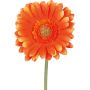 Künstliche Blume Gerbera TUNZA, orange, 50cm