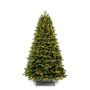 Kunst Christbaum SKIEN SPEED mit Zapfen, LEDs, 195cm, Ø120cm