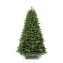Kunst Christbaum SKIEN SPEED mit Zapfen, 225cm, Ø130cm