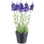 Kunstblume Lavendel KLUSTOR im Dekotopf, lila, 29cm