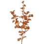 Künstlicher Eukalyptus Zweig MALFHY, metallic-kupfer, 75cm