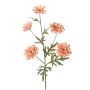 Dekozweig Chrysantheme PRUDENCE, Eco Collection, altrosa, 75cm, Ø5-6,5cm
