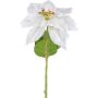 Kunstblume Weihnachtsstern JORTI, weiß, 60cm