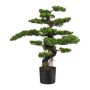 Künstlicher Baum Bonsai Teepflanze KEFIEL mit Wurzeln, 90cm