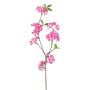 Kunstzweig Zierkirsche FYNLOK mit Blüten, pink, 75cm
