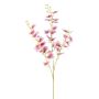 Kunstblumen Zweig Oncidium Orchidee SLINBER, rosa-weiß, 90cm