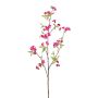 Kunst Birnenblütenzweig SLOFEN mit Blüten, cerise, 115cm