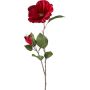 Samt Trompetenblume WINSOP, rubinrot, 80cm