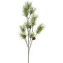 Künstlicher Zweig Kiefer GRALTO mit Zapfen, grün, 85cm