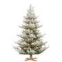 Künstlicher Tannenbaum MESA SPEED, beschneit, LEDs, 230cm, Ø155cm