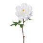 Kunstblume Pfingstrose GLOUT, weiß, 65cm