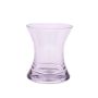 Glas Vase Sanduhrform LIZET, klar, 17,5cm, Ø15,2cm