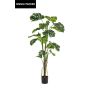 Kunstpflanze Philodendron monstera deliciosa TANIESO, Kunststamm, Luftwurzeln, 180cm