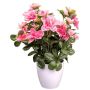 Kunstblume Azalee FRALVI im Dekotopf, rosa, 26cm