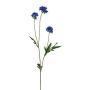 Deko Zweig Kornblume FLUNK, blau, 60cm, Ø4-5cm