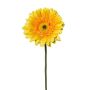 Dekoblume Gerbera VORNEK, gelb, 65cm