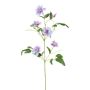 Kunstblumen Zweig Clematis ZOLME, lavendel, 110cm