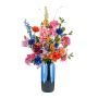 Kunstblumenstrauß FEME, bunt, 105cm, Ø65cm