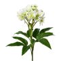 Dekoblume Bartnelke TRULK, weiß, 60cm