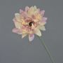 Kunstblume Gerbera PAMILLA, altrosa-creme, 65cm, Ø12cm
