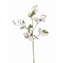Künstliche Trichterwinde Zweig IORDANIS, weiß, 80cm, Ø3-5,5cm