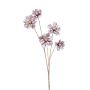 Kunst Schmuckkörbchen FJELLA, metallic-lila, 70cm, Ø6-7cm