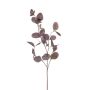 Kunstzweig Eukalyptus MAXEN mit Früchten, violett-grau, 75cm