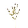 Kunstblume Kugelamarant ORINTA, lila-creme, 70cm