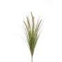 Deko Kunstgras Federborstengras YWAIN, Rispen, Steckstab, beige-grün, 70cm
