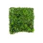 Künstliche Pflanzenmatte / Hecke KITAI, crossdoor, grün, 100x100cm