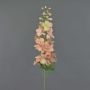 Unechte Blume Rittersporn SETSUKO, rosa-pfirsich, 95cm, Ø14cm