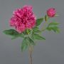 Kunstblume Pfingstrose BADIS, pink, 75cm, Ø13cm