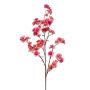 Große Kunstblume Kirschblütenzweig GIMA mit Blüten, pink, 120cm