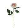 Kunstblume Rose SEENSA, creme-rosa, 55cm, Ø7cm