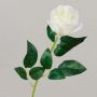 Kunstblume Rose SEENSA, weiß, 55cm Ø7cm