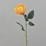 Künstliche Rose ELEAZAR, orange, 65cm, Ø9cm