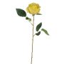 Kunstblume Rose SEENSA, gelb, 55cm, Ø7cm