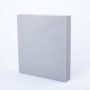 Steckschaum Platte PANIA für Kunstblumen, grau, 27,5x30x5cm