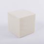 Steckschaumwürfel GABRIO für Kunstblumen, creme, 12x12x12cm