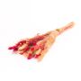 Getrockneter Strauß DILIANE, pink-natur, 50cm, Ø15cm
