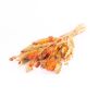 Trockenblumenstrauß FLORALIE, orange-natur, 55cm, Ø18cm
