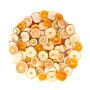 Trockenfrüchte Potpourri LIFTANA, Orange, Apfel, Limette, bunt, Ø4-6cm, 250g