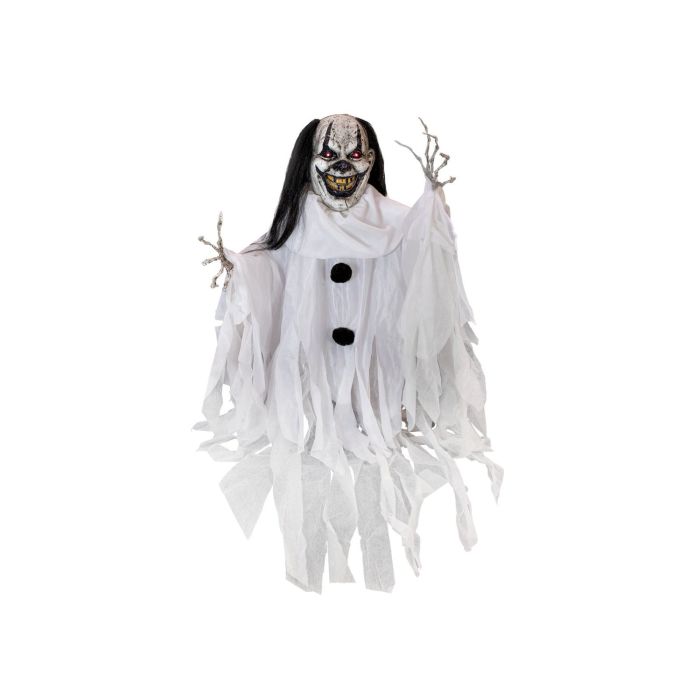 HOMCOM Halloween-Clown Mit LED & Sound – 183 Cm Groß, Bewegungsaktiviert, Für Garten & Haus
